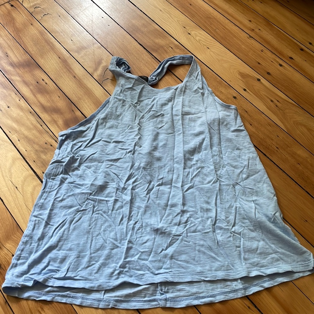 Blue pj tank